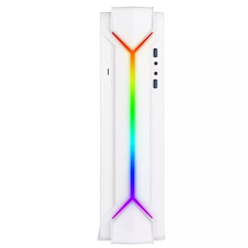 PC skriňa Silverstone RVZ03-ARGB Desktop biela