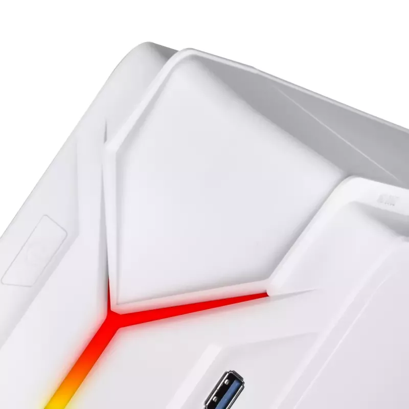 PC skriňa Silverstone RVZ03-ARGB Desktop biela