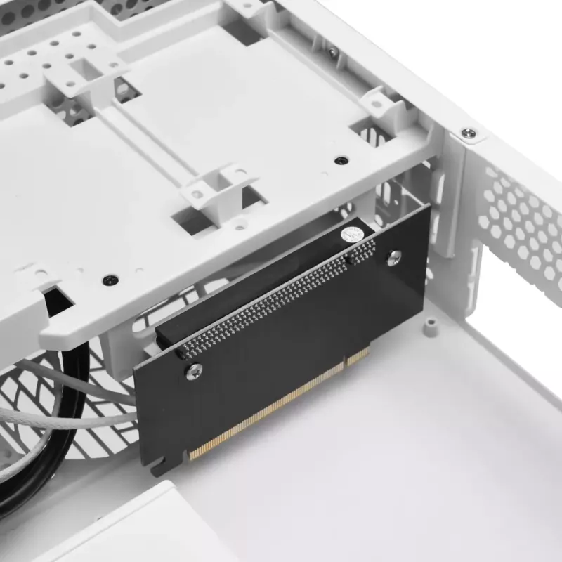 PC skriňa Silverstone RVZ03-ARGB Desktop biela