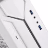 PC skriňa Silverstone RVZ03-ARGB Desktop biela