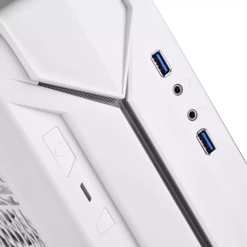 PC skriňa Silverstone RVZ03-ARGB Desktop biela