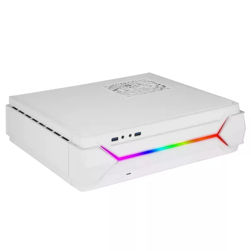 PC skriňa Silverstone RVZ03-ARGB Desktop biela