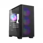 PC skriňa Montech AIR 100 ARGB Mini Tower čierna