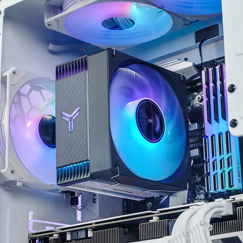 Vzduchový chladič Jonsbo CR-1000 EVO 12 cm čierny 600-1500 ot/min