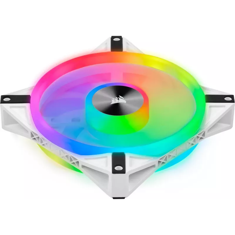 CORSAIR LED ventilátor - QL séria biely QL140 RGB 140mm RGB jednotlivé balenie