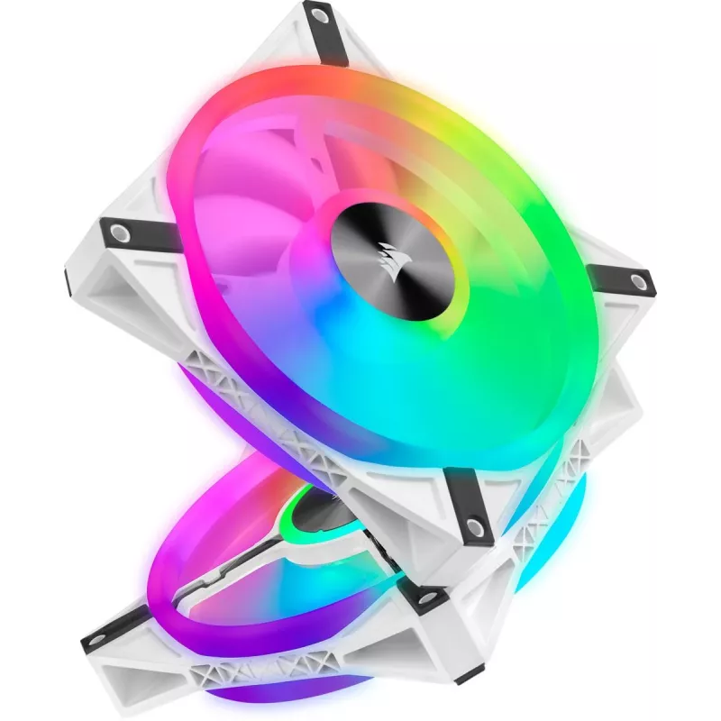CORSAIR LED ventilátor - QL séria biely QL140 RGB 140mm RGB jednotlivé balenie