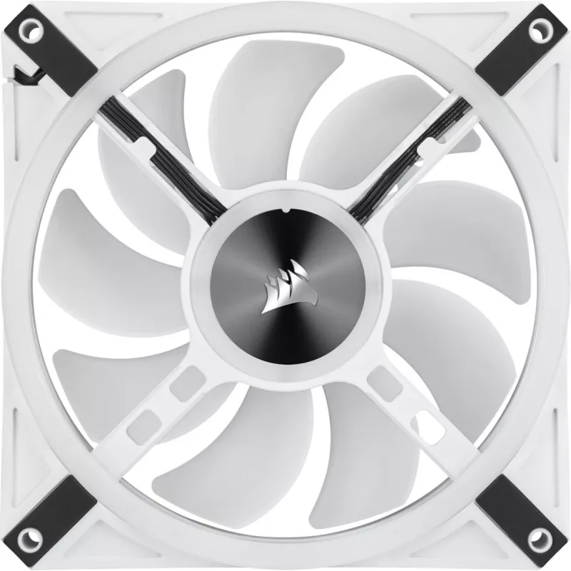 CORSAIR LED ventilátor - QL séria biely QL140 RGB 140mm RGB jednotlivé balenie