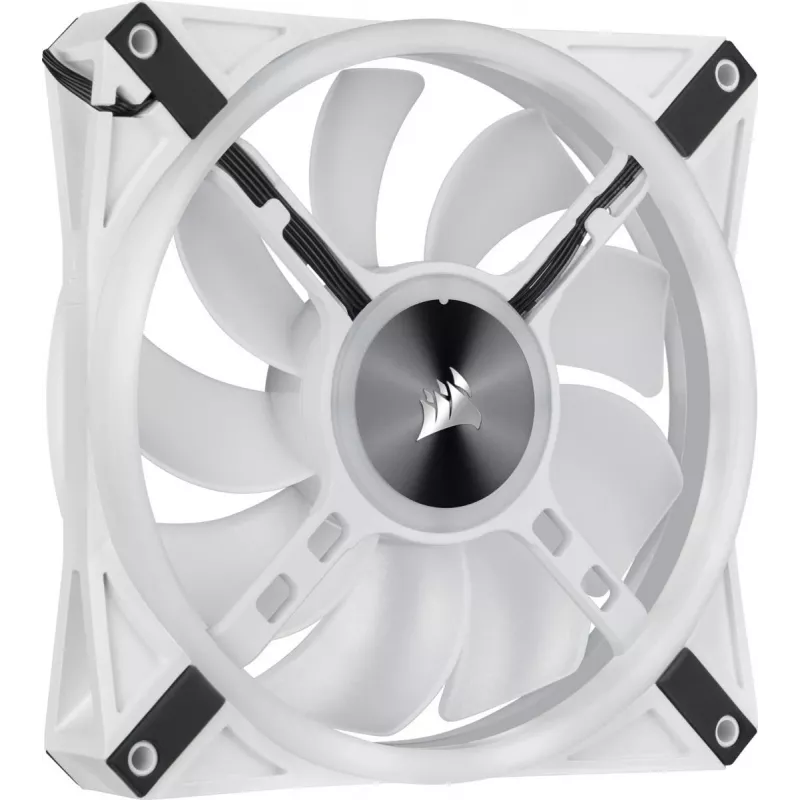CORSAIR LED ventilátor - QL séria biely QL140 RGB 140mm RGB jednotlivé balenie