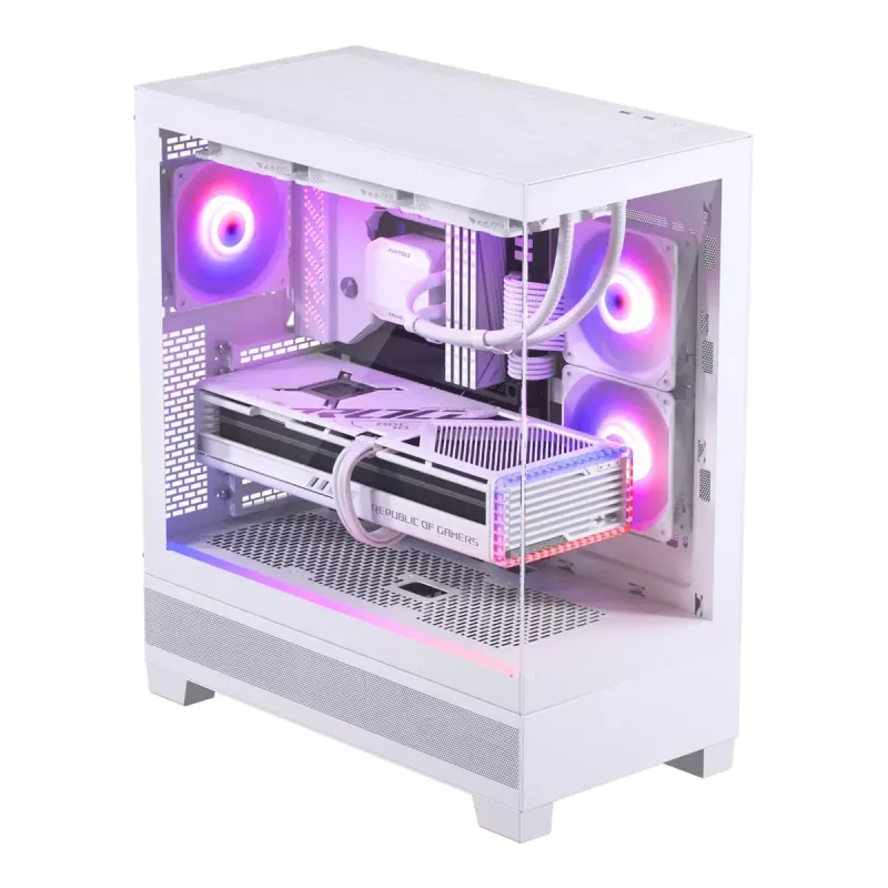 PC skriňa Phanteks XT View Midi Tower biela
