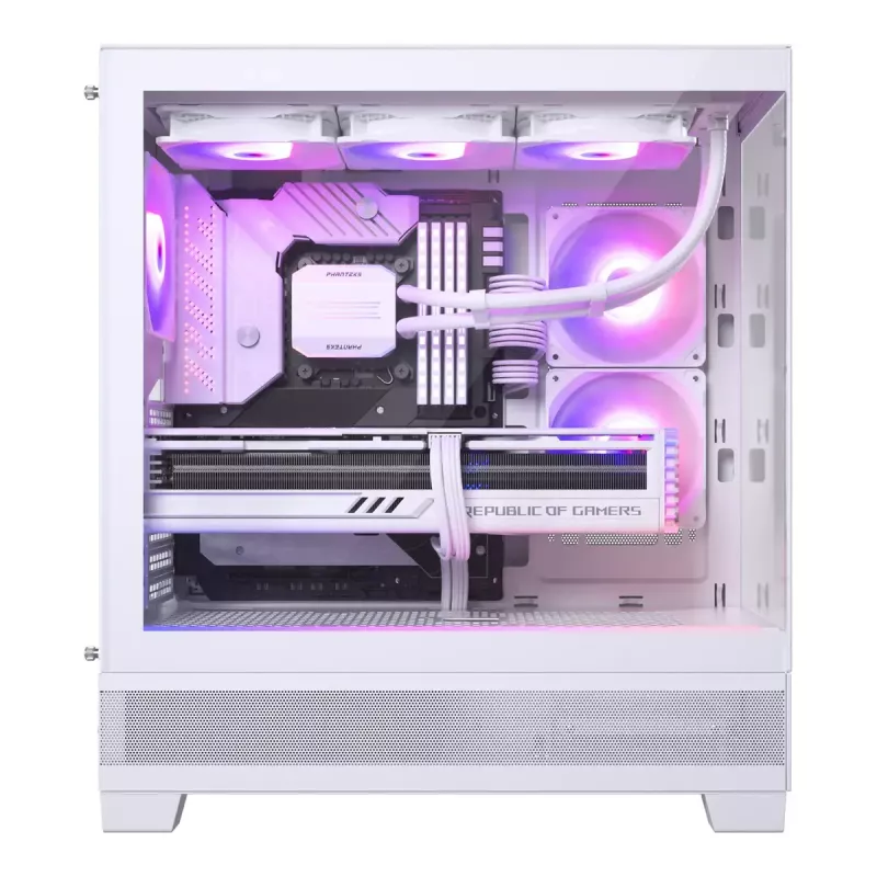 PC skriňa Phanteks XT View Midi Tower biela