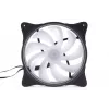 Alphacool Rise Aurora 24837 PWM ventilátor do skrinky, 140 mm, čierny