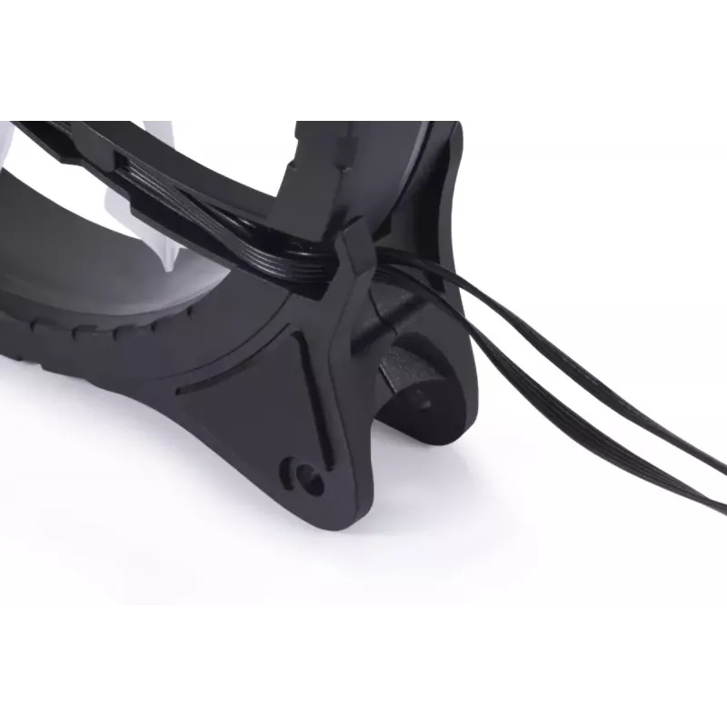 Alphacool Rise Aurora 24837 PWM ventilátor do skrinky, 140 mm, čierny