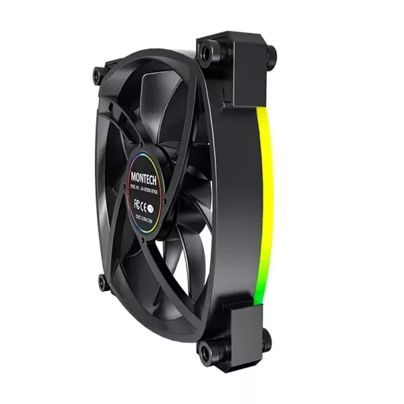 Modul ventilátora Montech AX120 PWM 120mm 12V čierny 3-pin 4-pin