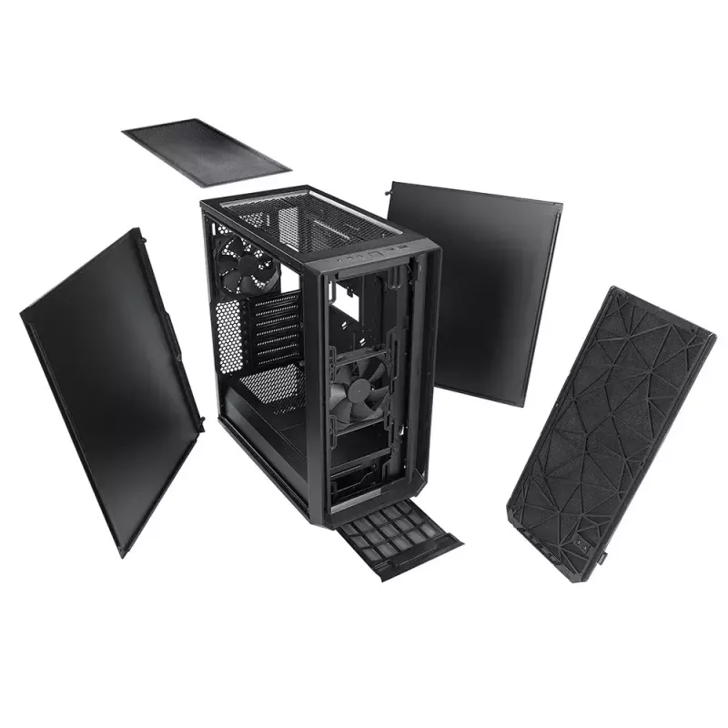 PC skriňa Fractal Design Meshify C Midi Tower čierna