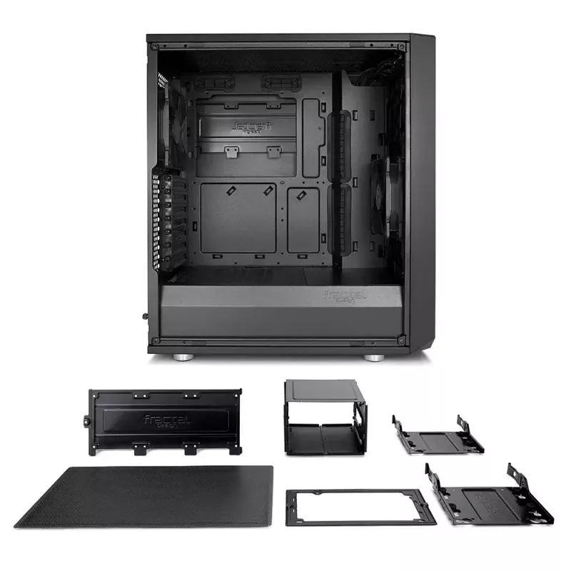 PC skriňa Fractal Design Meshify C Midi Tower čierna
