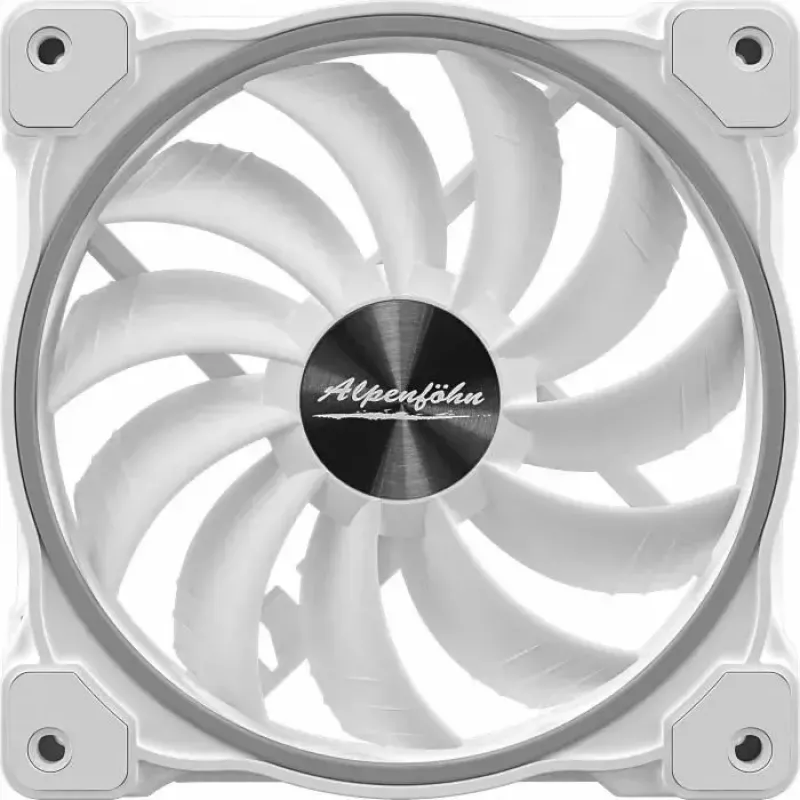Skriňový ventilátor Alpenföhn Wing Boost 3 ARGB High Speed 120 mm, 36,8 dB (max. hlučnosť)
