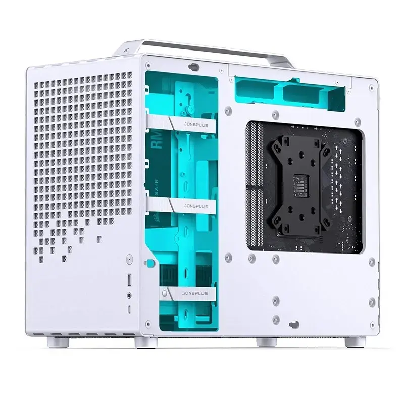 Počítačová skriňa Jonsbo Jonsplus Z20 Mesh Mini Tower Micro-ATX biela