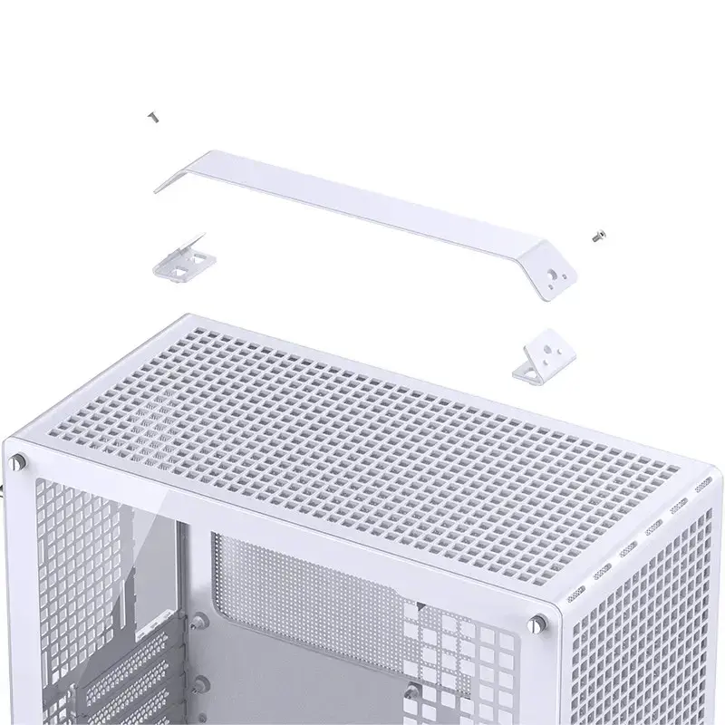 Počítačová skriňa Jonsbo Jonsplus Z20 Mesh Mini Tower Micro-ATX biela