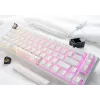 Ducky One 3 Classic Pure White SF klávesnica Gaming USB Mechanical 67 klávesov RGB