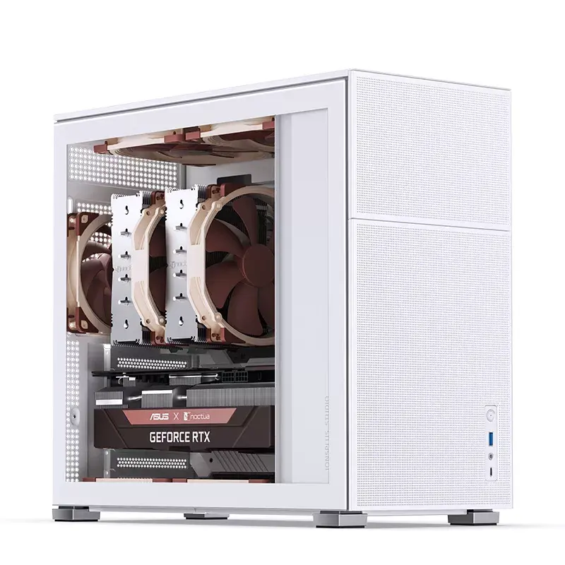 PC skriňa Jonsbo D41 MESH Midi Tower biela