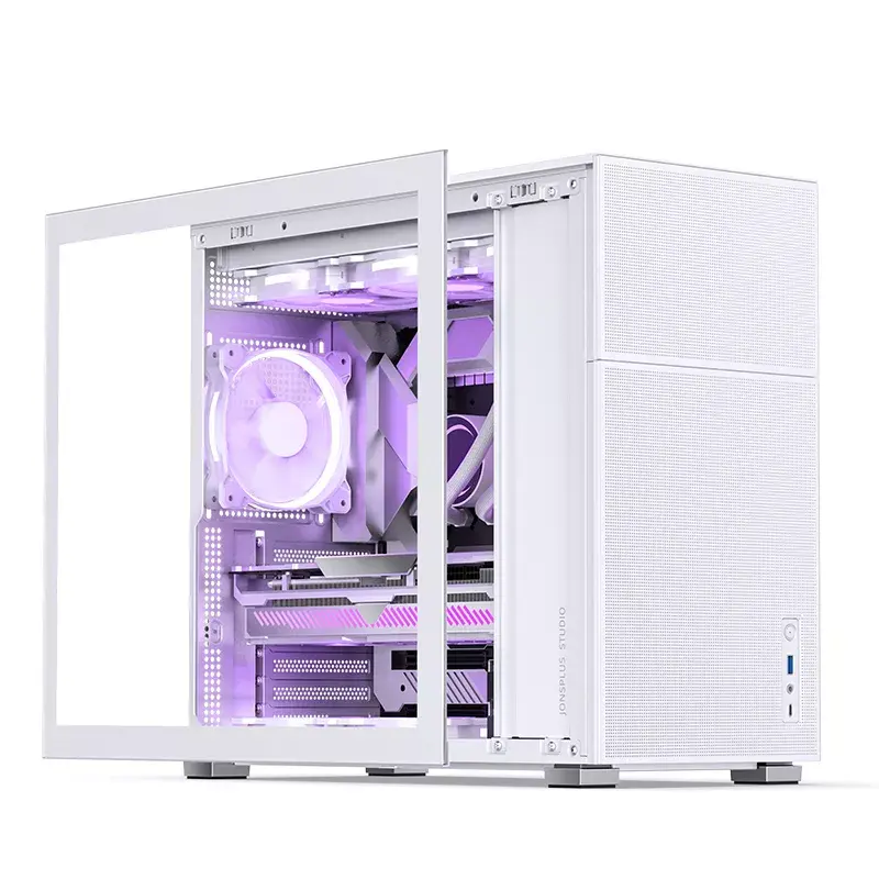 PC skriňa Jonsbo D41 MESH Midi Tower biela