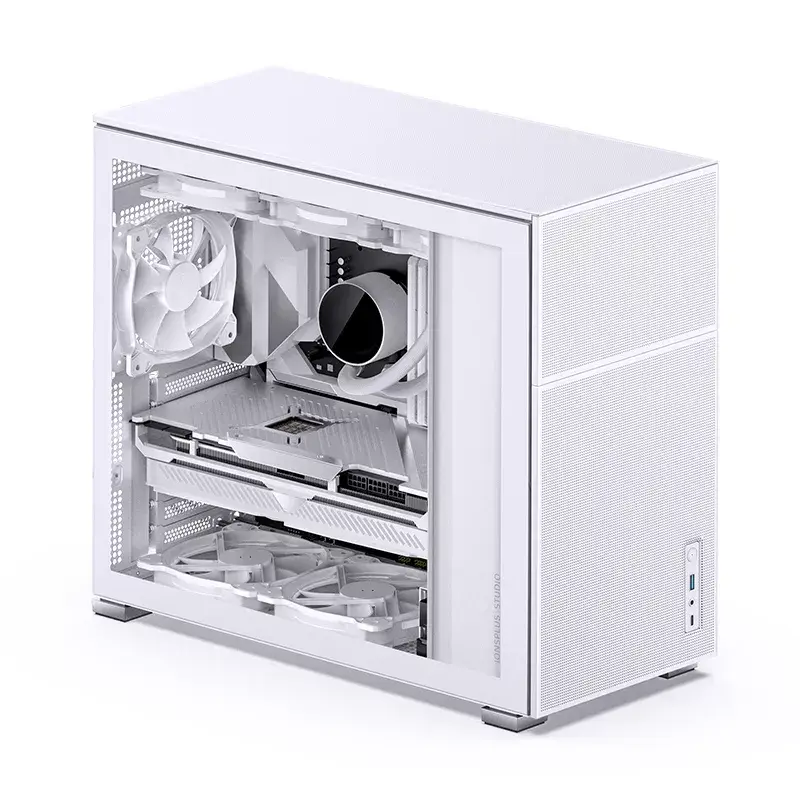 PC skriňa Jonsbo D41 MESH Midi Tower biela