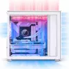 PC skriňa Jonsbo D41 MESH Midi Tower biela