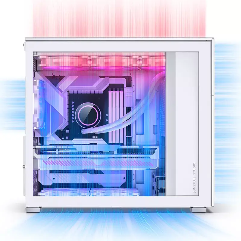 PC skriňa Jonsbo D41 MESH Midi Tower biela