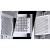 PC skriňa Jonsbo D41 MESH Midi Tower biela