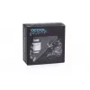 Alphacool Eiszapfen 17489 otočný dvojitý nipel (adaptér) G1/4 vonkajší na G1/4 vonkajší, mosadz, 22 mm, biely