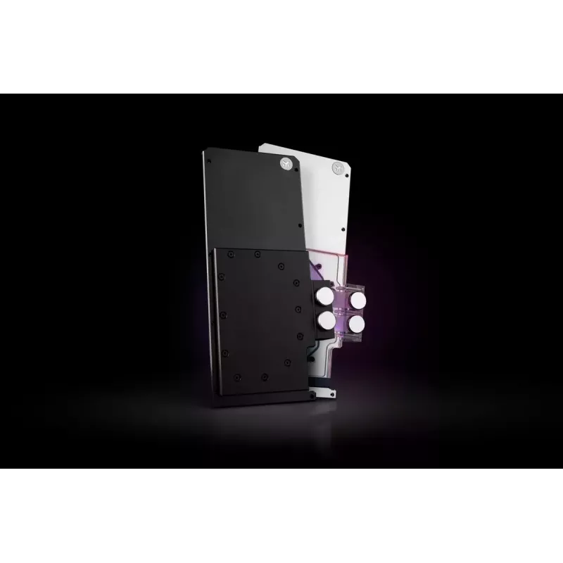 Backplate EK Water Blocks acetal meď POM čierna