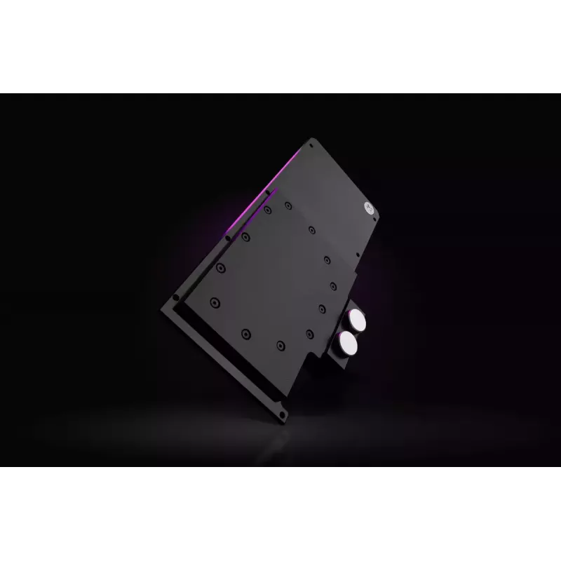 Backplate EK Water Blocks acetal meď POM čierna