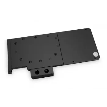 Backplate EK Water Blocks acetal meď POM čierna