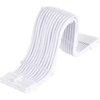 Predlžovací kábel napájacieho zdroja SILVERSTONE 24-pol ATX SST-PP07E-MBW-V2 30 cm biely