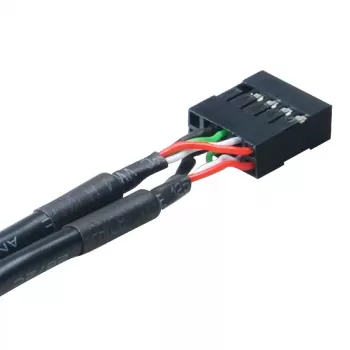 USB 3.0 na USB 2.0 adaptérový kábel Akasa AK-CBUB19-10BK