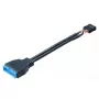 USB 3.0 na USB 2.0 adaptérový kábel Akasa AK-CBUB19-10BK
