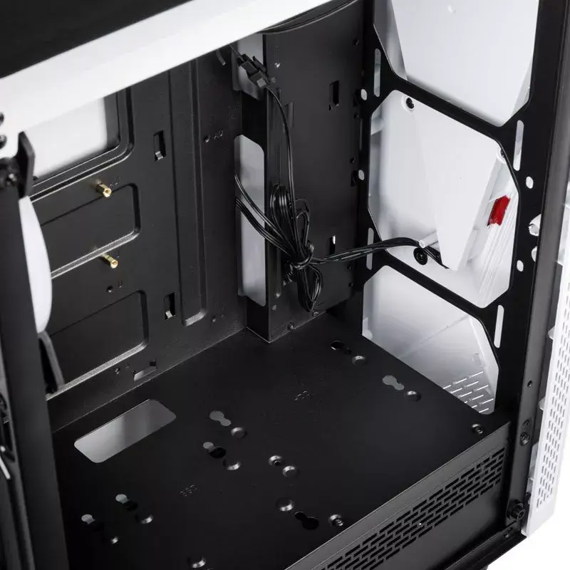 Počítačová skriňa Kolink VOID WHITE Midi Tower biela, čierna