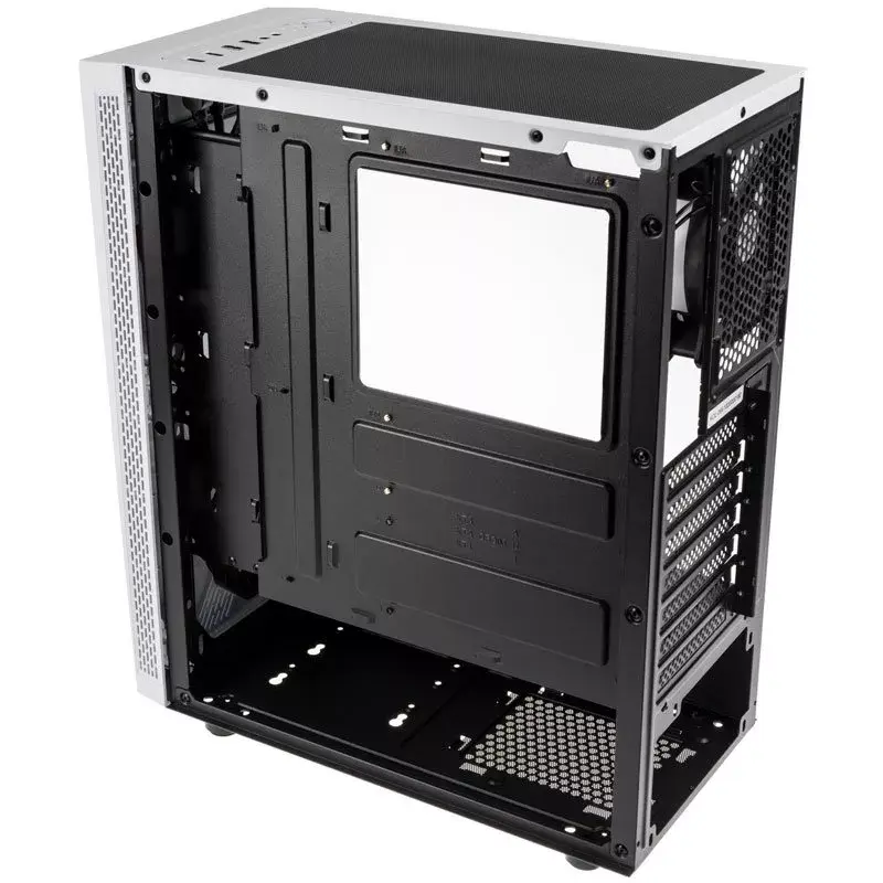 Počítačová skriňa Kolink VOID WHITE Midi Tower biela, čierna