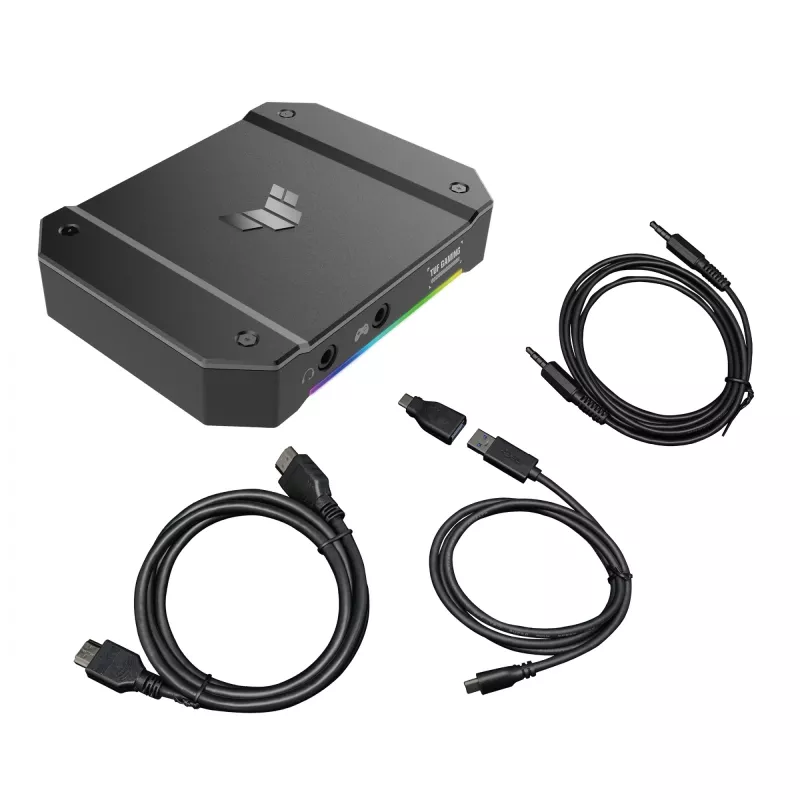 ASUS TUF GAMING CAPTURE BOX-4KPRO zariadenie na nahrávanie videa USB 3.2 Gen 2 3840x2160 120fps