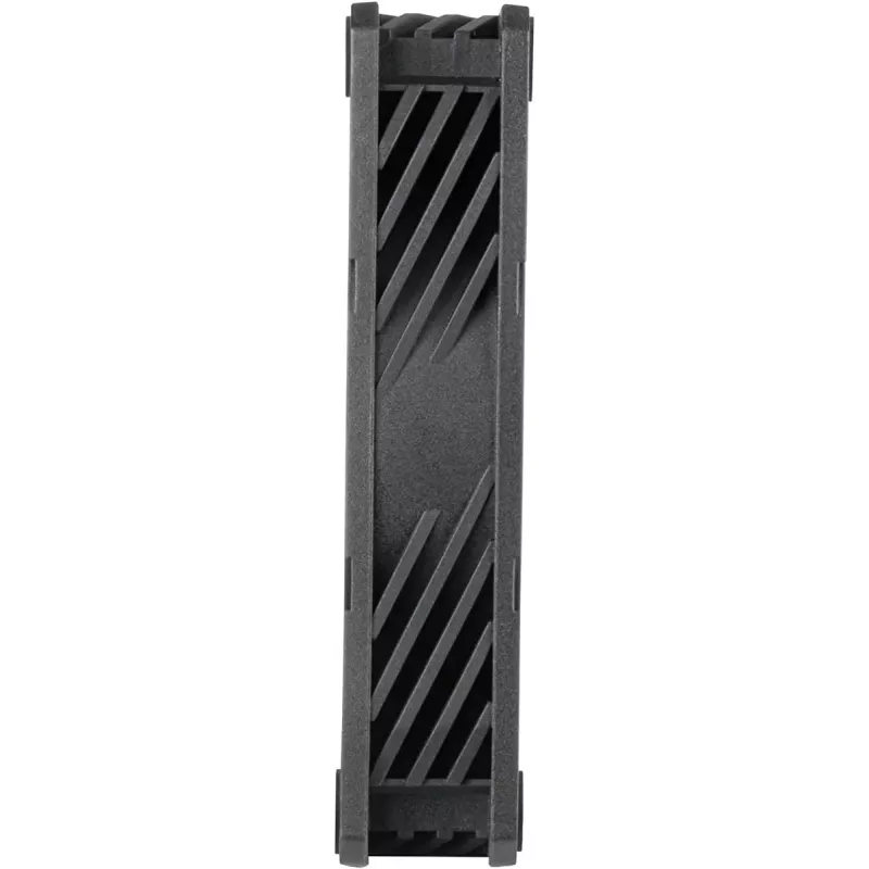 Skriňový ventilátor SILVERSTONE SST-SF120B 120 mm čierny — 120 mm chladiaci ventilátor pre PC skrine