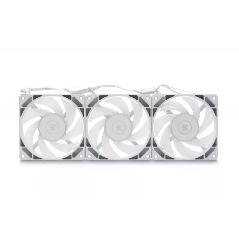 EK Water Blocks EK-Nucleus AIO CR360 Lux D-RGB vodné chladenie procesora, 360 mm, biele