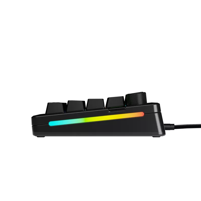 GLORIOUS GMMK 3 PRO 65% Prebuilt mechanická klávesnica, káblová USB, QWERTY, RGB, čierna
