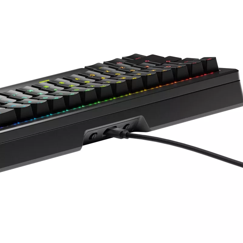 GLORIOUS GMMK 3 PRO 65% Prebuilt mechanická klávesnica, káblová USB, QWERTY, RGB, čierna