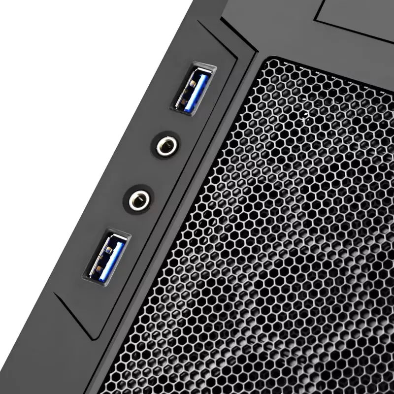 PC skriňa Silverstone PS13 Mini Tower čierna