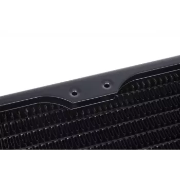 Radiátor Alphacool 14471 mosadz meď oceľ čierny 144 mm 596,5 mm 30 mm