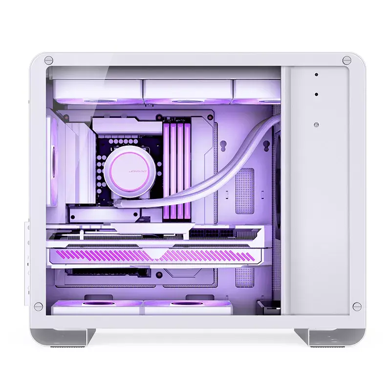 PC skriňa Jonsbo U4 MINI WHITE Mini Tower biela