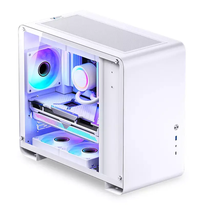 PC skriňa Jonsbo U4 MINI WHITE Mini Tower biela