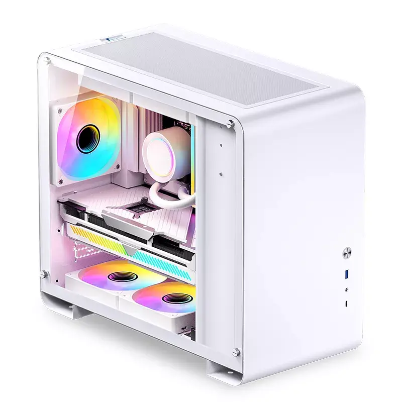 PC skriňa Jonsbo U4 MINI WHITE Mini Tower biela