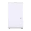 PC skriňa Jonsbo U4 MINI WHITE Mini Tower biela