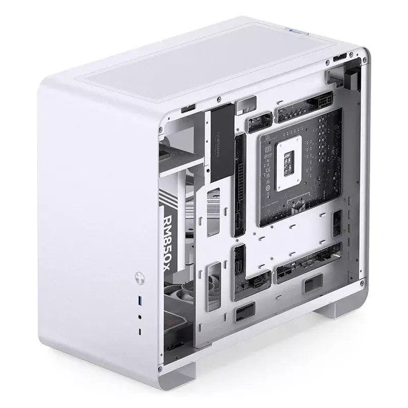 PC skriňa Jonsbo U4 MINI WHITE Mini Tower biela